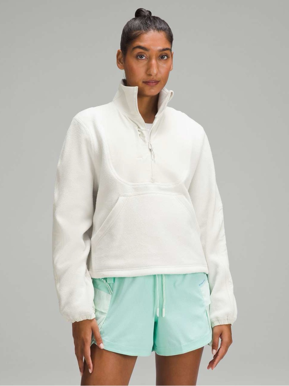 Lululemon Fleece and Ripstop Hiking Pullover
